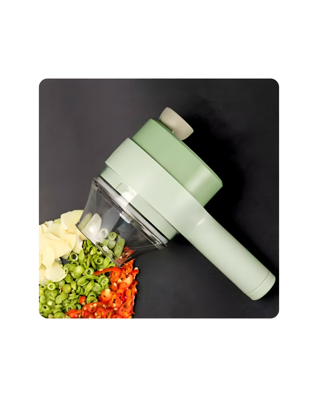 4 in 1 Portable Electric Vegetable Cutter Set