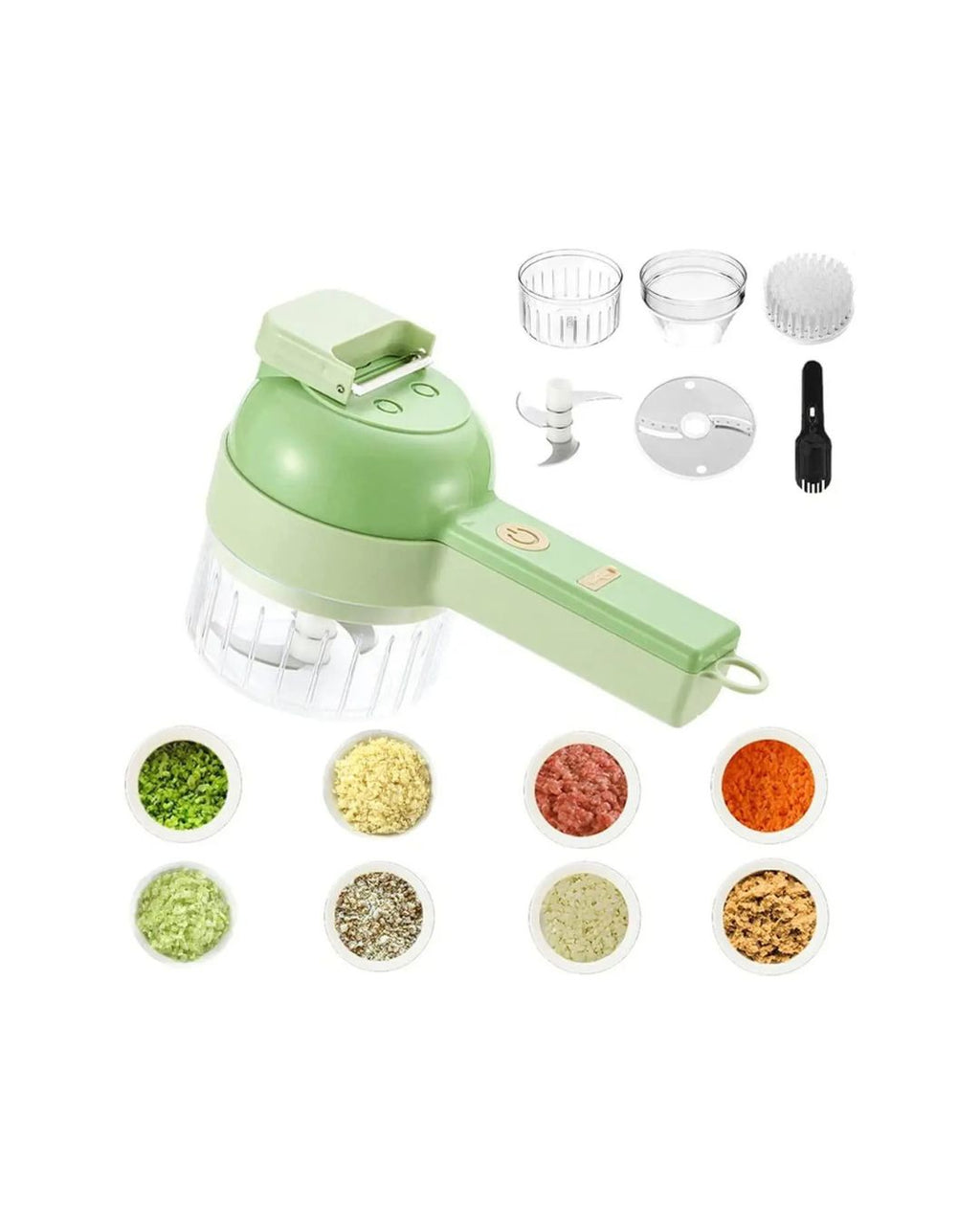 4 in 1 Portable Electric Vegetable Cutter Set