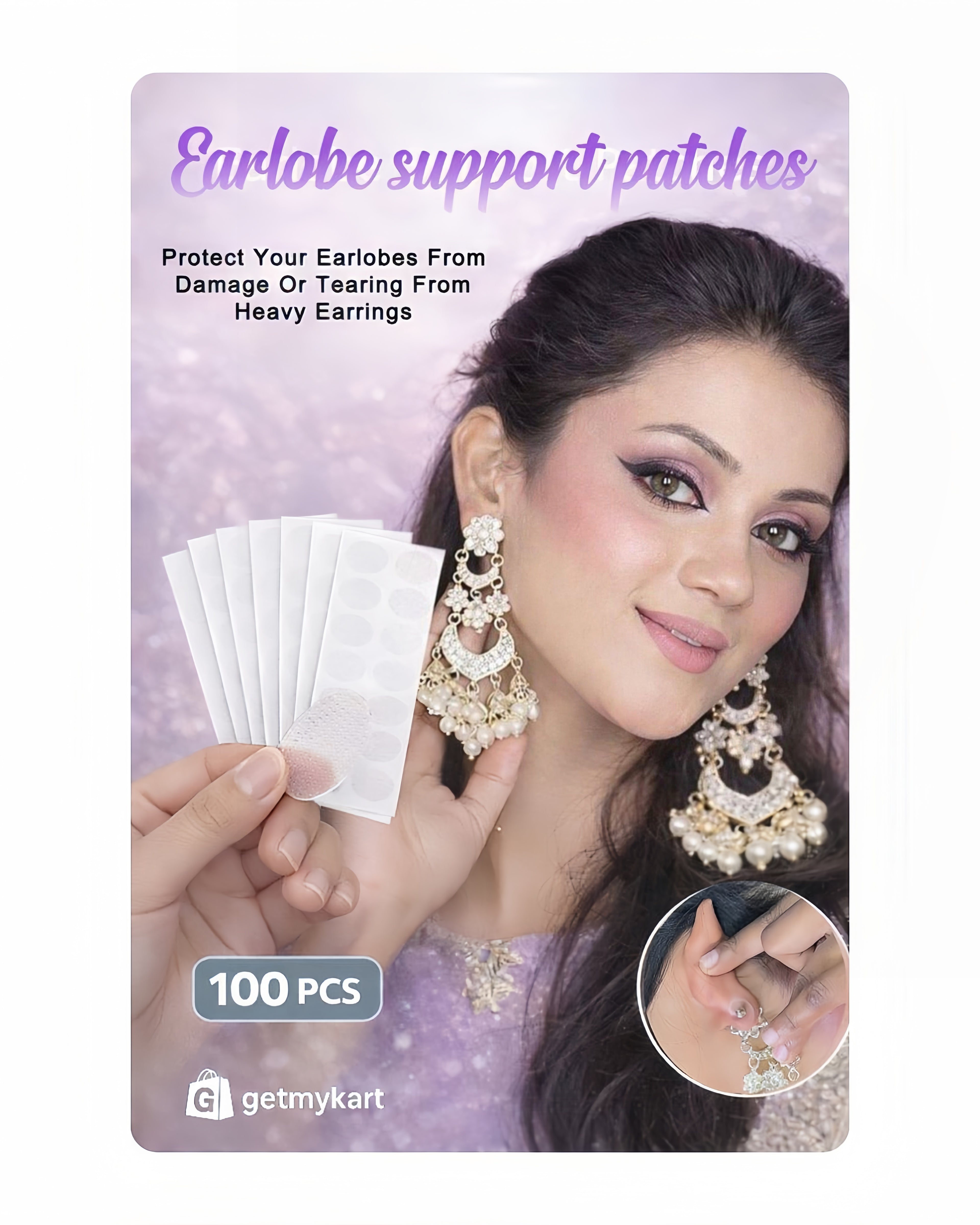 Earlobe Support Patches