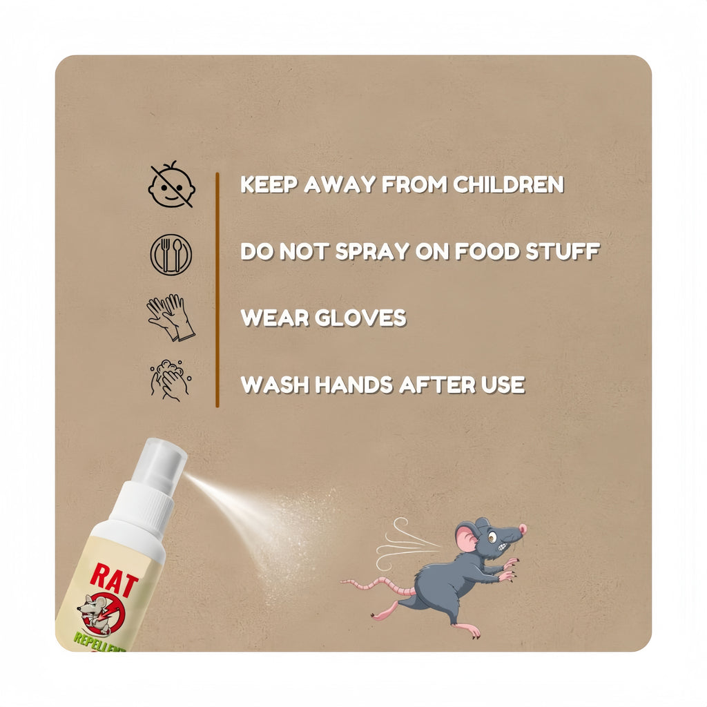 Rat Repellent Spray 50ML (Pack of 3)